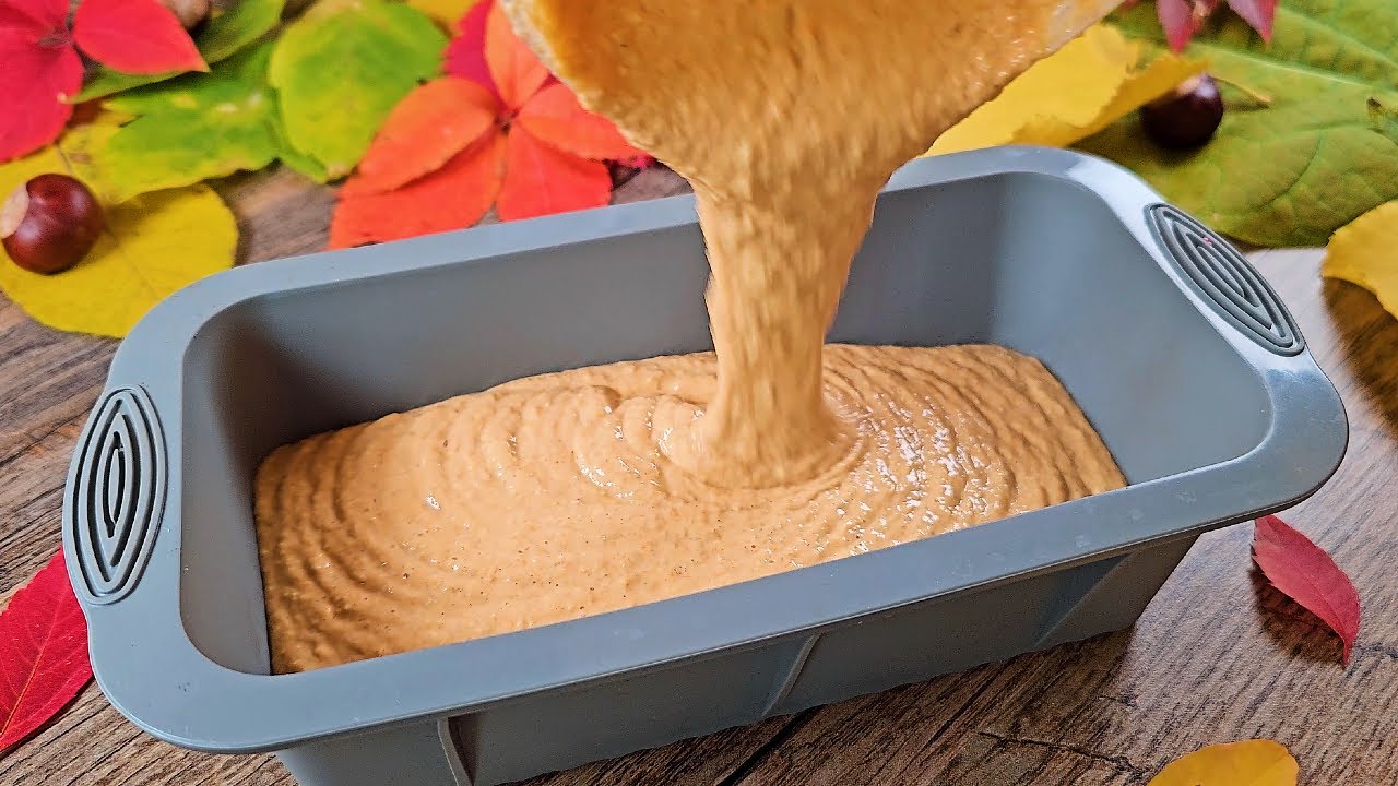 ארוחת הבוקר המושלמת לסתיו! עוגה קלה וטעימה עם שיבולת שועל ודלעת!