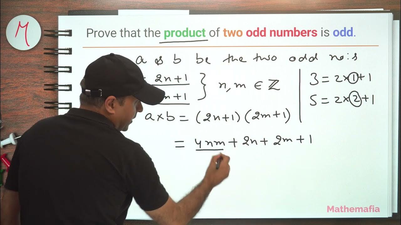 Number Theory Prove that the product of two odd numbers is odd