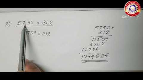 KRSMA#Standard 6 Mathematics Part 2 Lesson 7 Decimal Operations.