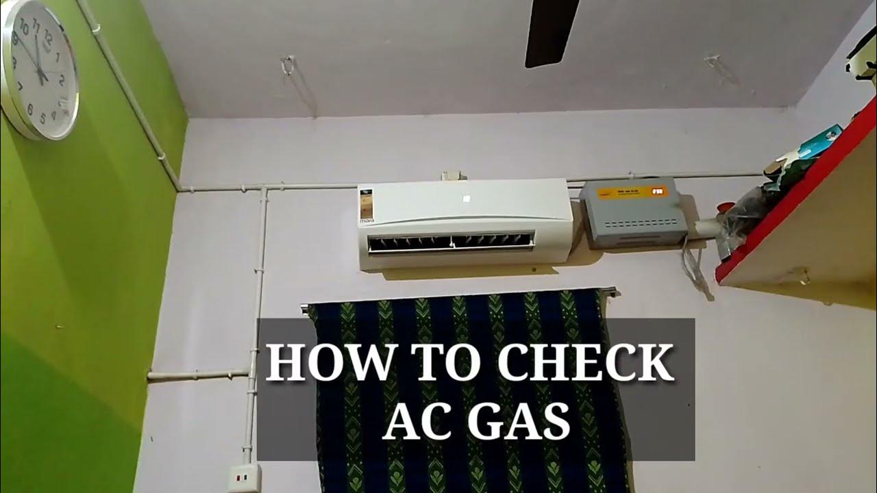 how to check ac gas without any tools ac ka gas kaise check karen