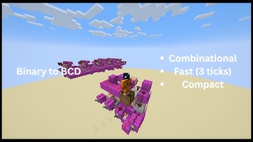 Combinational Synchronized and Fast Binary to BCD