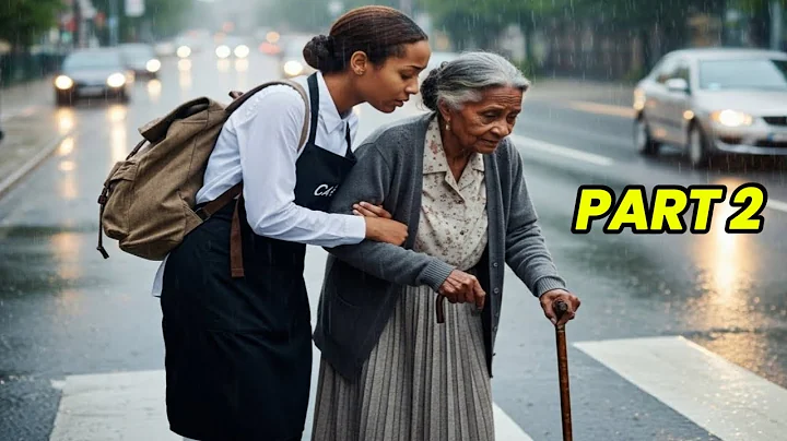 Poor Girl Helped an Old Woman Cross the Street… She Didn’t Know She Was a Billionaire’s Mother