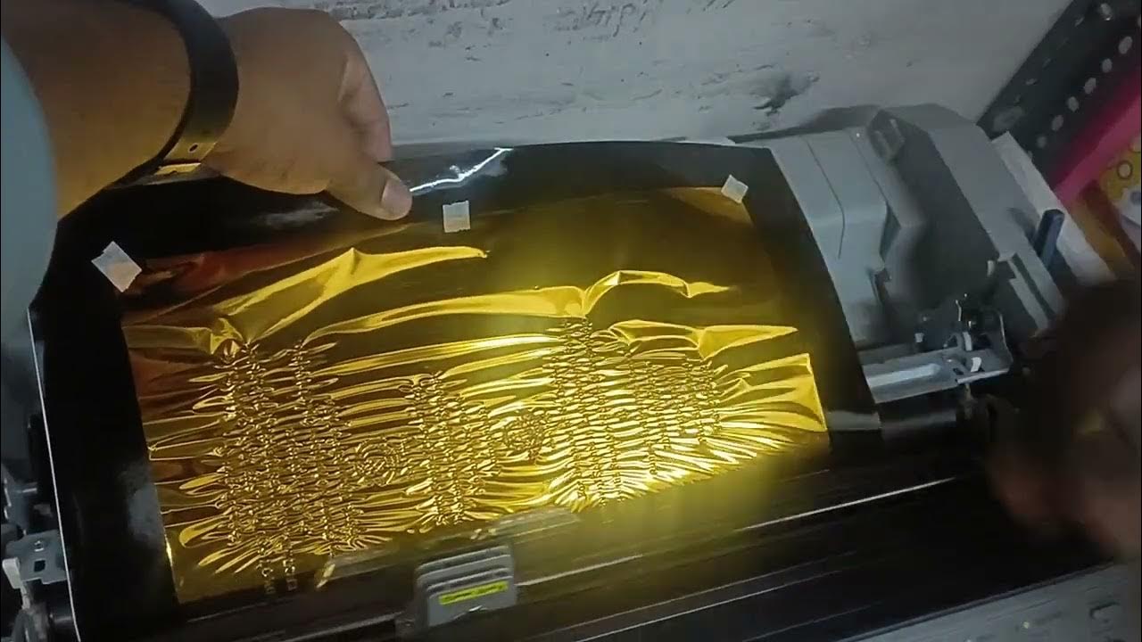 Golden Embossing YouTube
