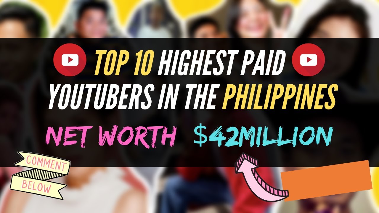Top 10 Highest Paid Filipino Vlogger 2020 Youtube