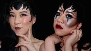 Javanese Wedding Gone Wrong | Clown Halloween Makeup Tutorial Collab screenshot 2