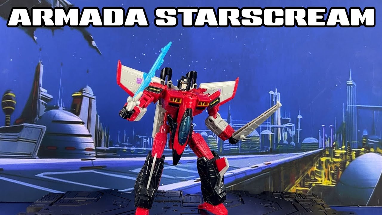 Transformers Legacy Armada Universe Starscream Review YouTube