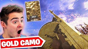 *UNLOCKING* GOLD CAMO M1928 in COD VANGUARD! (VANGUARD CAMO TIPS AND TRICKS!)