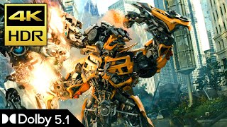 Bumblebee vs Soundwave (4k HDR) - Transformers Dark of the Moon