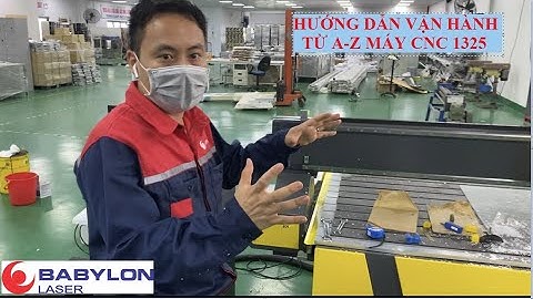 Tất tần tật hướng dẫn A-Z vận hành Máy CNC 1325 - Cài đặt NCstudio
