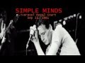 Simple Minds Seeing out the Angel Live 1981