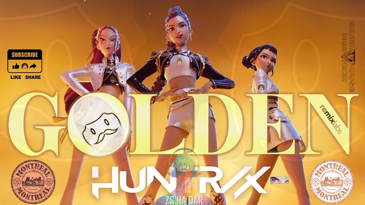 GOLDEN” (the reMiX) for ZoYA & SaM Jr. @ HUNTR/X (KPop Demon