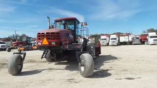 2016 MacDon M205 windrower for sale at auction | bidding closes March 20, 2019
