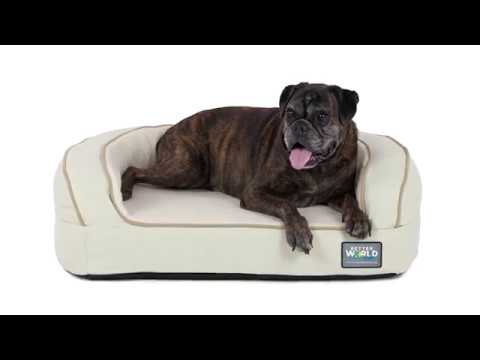 better-world-pets-super-comfort-premium-memory-foam-dog-bed