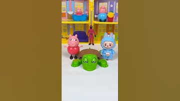 ASMR Labubu vs Peppa Pig Part 3 | Relaxing Toy Unboxing #cocomelon #squidgame