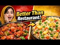 “Chicken Chili + Egg Fried Rice | Easy Chinese Recipe in Urdu/Hindi 🔥”