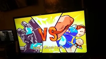 Marvel vs Capcom  (PSONE): War Machine Live Playthrough