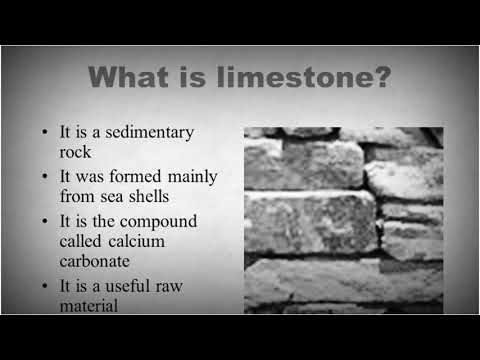 Video: What Is Limestone