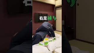 【まるがり旅 秘蔵映像】寝る前のひととき...先輩としての威厳を見せた夜👍