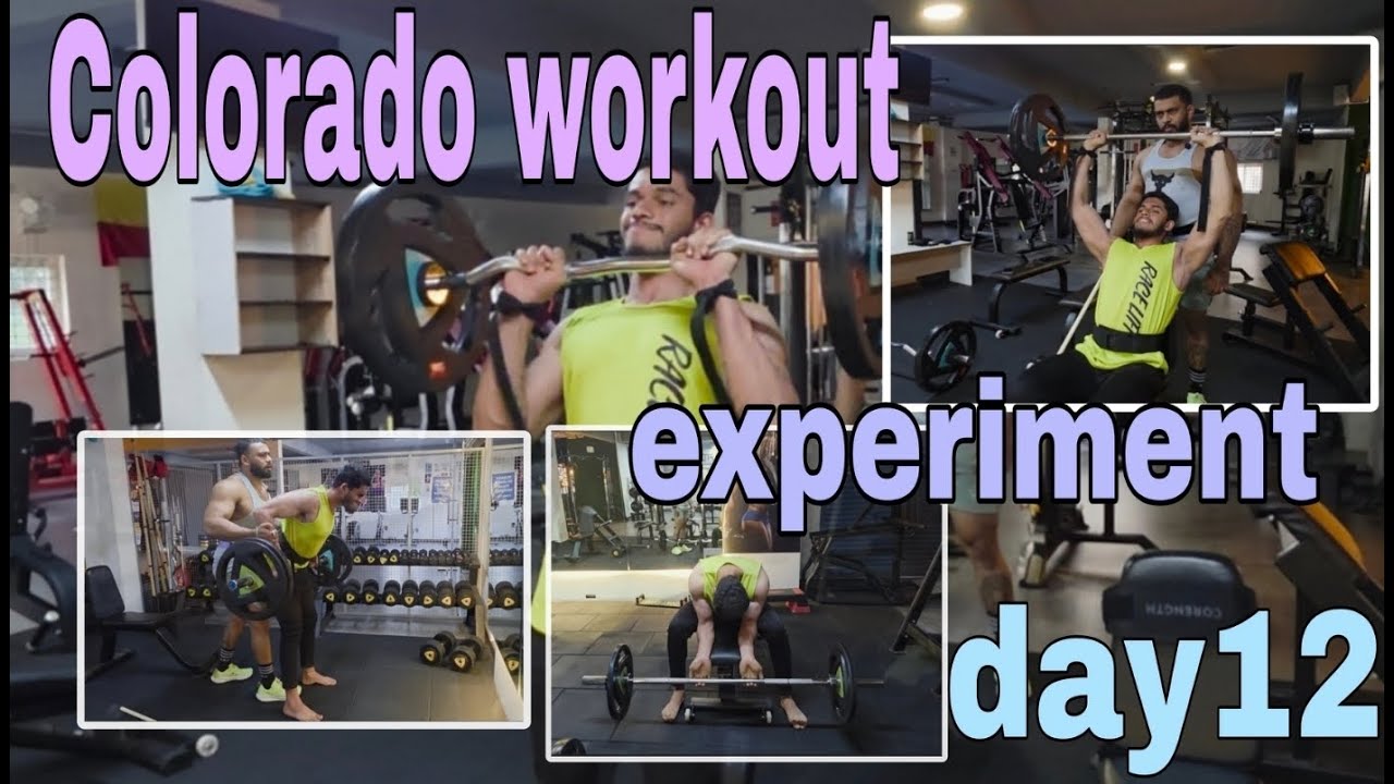 Colorado workout experiment day 12💪 - YouTube