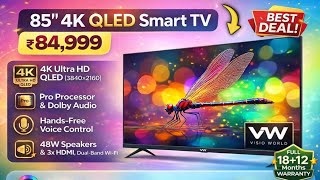 VW 85 inche Pro Series 4K Ultra HD Smart QLED Google TV