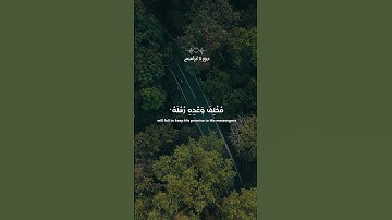 💫 فلا تحسبن الله مخلف وعده رسله | القارئ عبد الرحمن مسعد 💫  #quran #قران#short #راحة_نفسية
