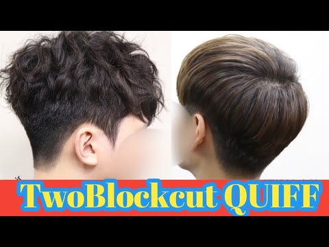 ทรงผมชายเกาหลี 2019  2022 New  ตัดTwo Block Cut  \