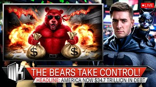 Stocks Crater, Political Drama Escalates & Live Options Trading || The MK Show