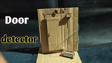 How to make Door security alarm kaise banaye #detector #crazy crafts 