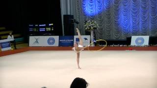 Rizatdinova Ganna (UKR) hoop  Miss Valentine 2013