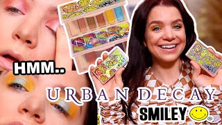 URBAN DECAY SMILEY MINI NAKED PALETTES REVIEW + 2 LOOKS