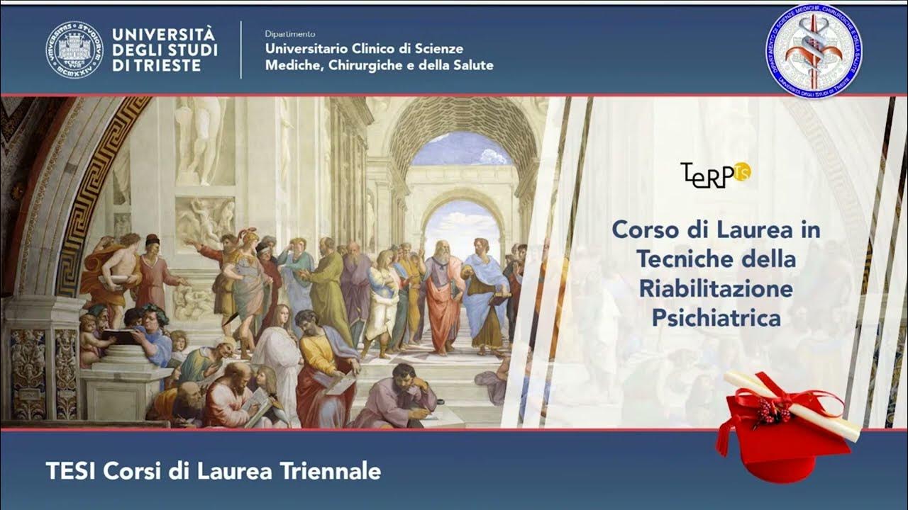 Tecniche Della Riabilitazione Psichiatrica Test D'ingresso 2022 Sessione di Tesi di Laurea in Tecnica della Riabilitazione Psichiatrica