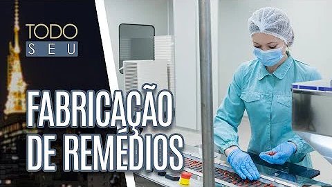 Como é o processo de produção de medicamentos?
