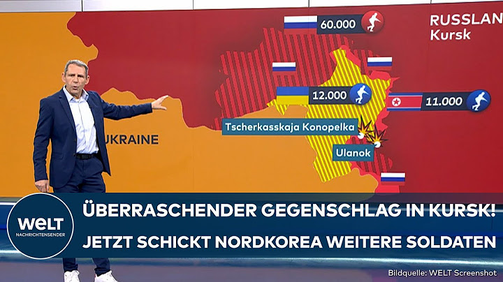 KURSK-OFFENSIVE: Ukraine gelingt überraschender Gegenschlag! Nordkorea schickt wohl weitere Soldaten