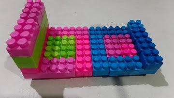 Satisfying DIY  car   / building blocks / block game / lego building blocks MAIMUNA BOLOKS