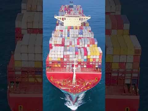 Gigantic Container Ship