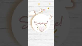 Pregnancy Baby, Digital pregnancy announcement, personalized data, Video MP4