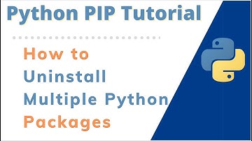 How to Uninstall Multiple Packages in Python