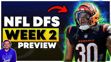 NFL DFS Week 2 Preview: Top Plays en Winnende Opstellingsproces