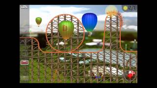 RollerCoaster Builder Travel 6-10 levels tutorial