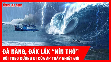 Đà Nẵng – Đắk Lắk trong tầm ảnh hưởng của áp thấp nhiệt đới, gió giật cấp 7-8  | Thời sự