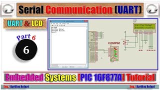 Part 6: Writing Text From PC to LCD Via UART Protocol | 1 | Embedded Systems | Kyrillos Refaat