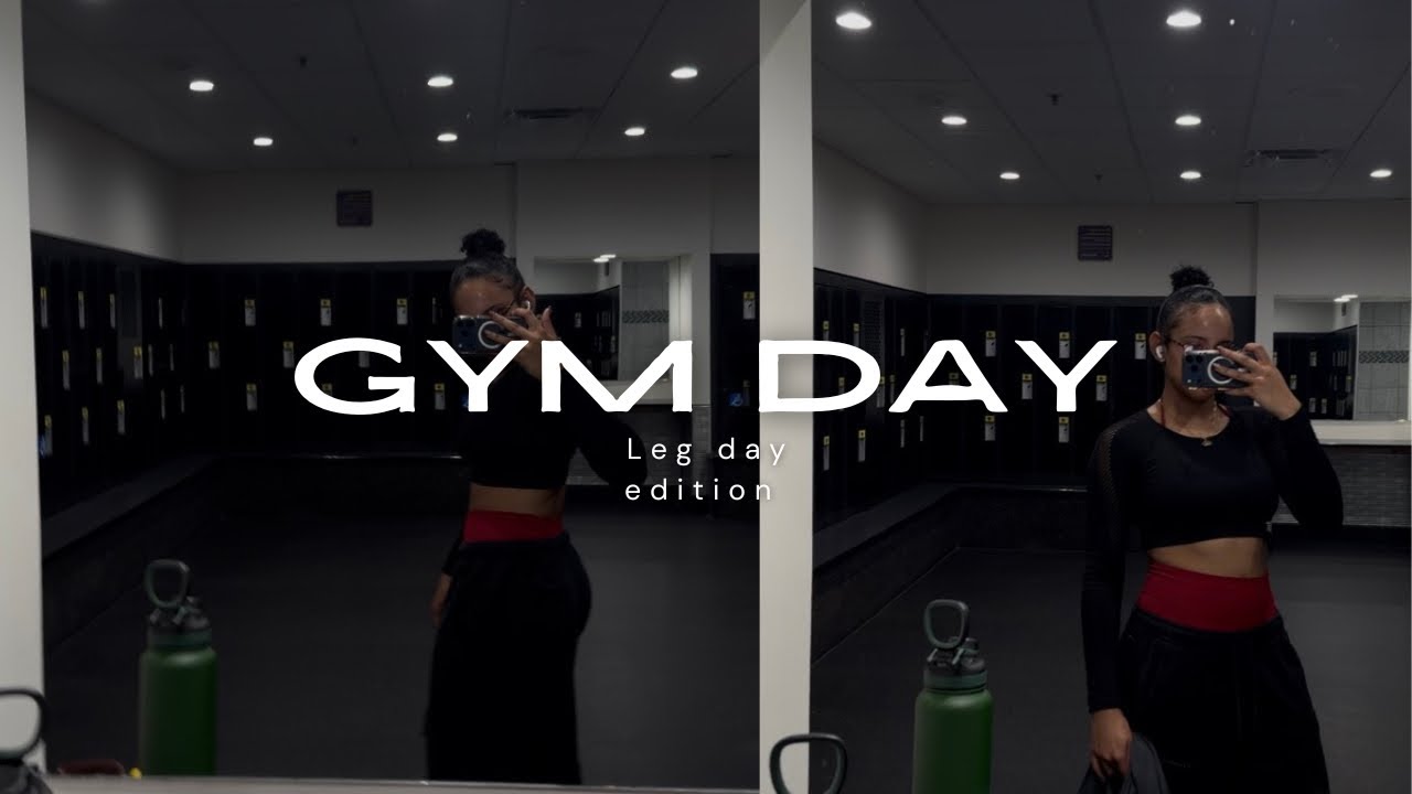 COME TO THE GYM WITH ME | LEG DAY EDITION - YouTube