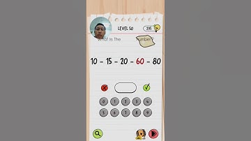 Level 50 Brain Test All-Stars - Uncover the Hidden Number!