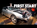Cheap MK4 Supra Rebuild EP7 - FIRST START with the SINGLE TURBO!