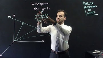 Vector Equations of Lines