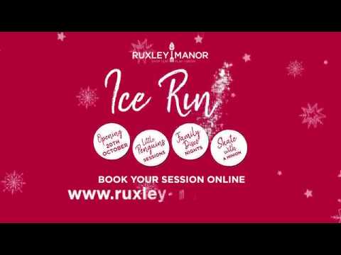 Ruxley's Real Ice Rink is now open!