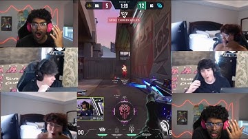 Valorant pros/streamers reacts to KC Marteen and Shin