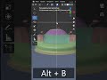 Alt+B. HotKeys Blender