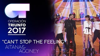 Смотреть клип Aitana Y Agoney - Cant Stop The Feeling