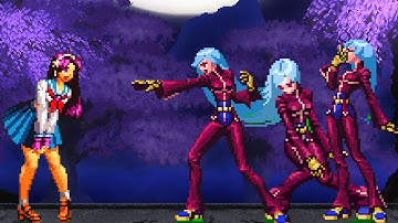 ❤️ Athena Asamiya vs Kula Diamond ➤ KOFXV